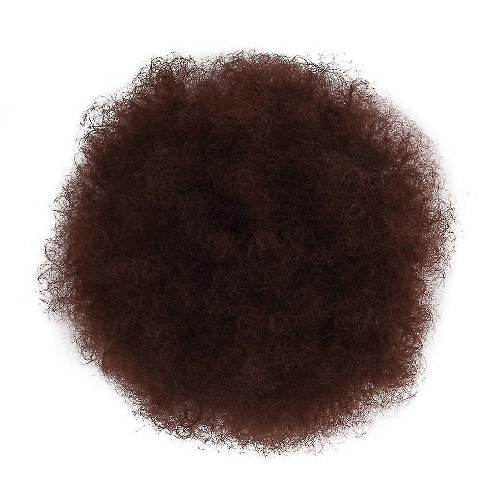 Afro Puff Ponytail Kinky Curly Drawstring Hairpiece Synthetic Bun Extension Natural Look #33