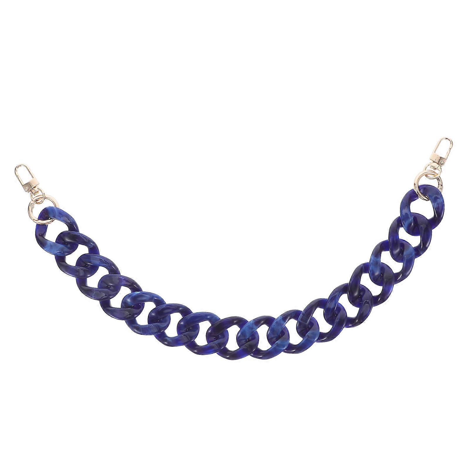 Acrylic Purse Chain Strap for Decoration Versatile Clutch Chain Accessory