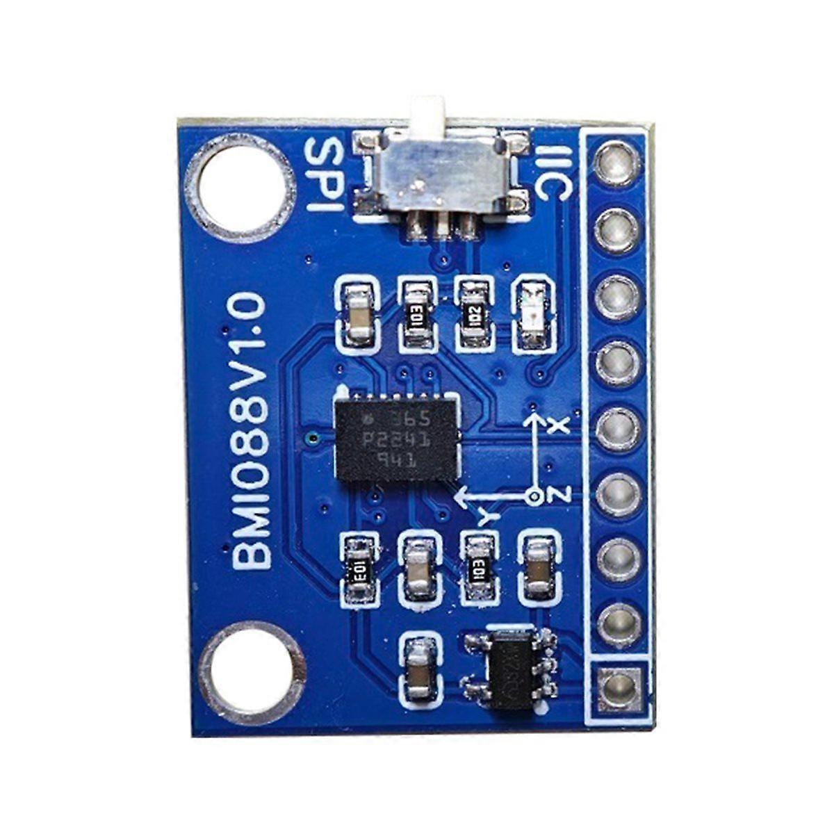 ICM45686 6- Sensor Module with External Crystal Oscillator, Supports SPI/IIC, and is Compatible for SlimeVR