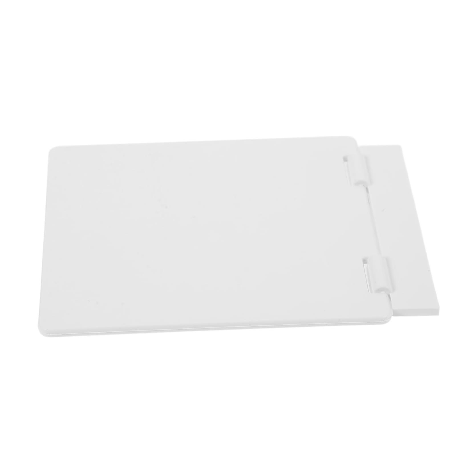 Wall Panel Protector for Air Conditioner Controls ScratchResistant Moisture Shield White 9x8.5cm