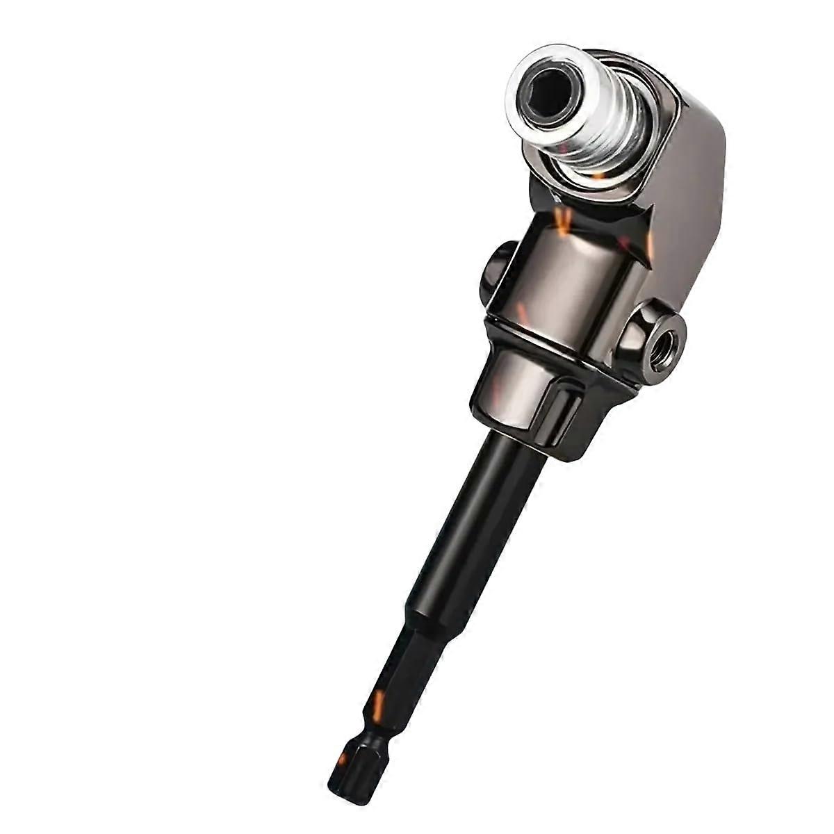 Right Angle Drill Attachment 90° Tight Space Access, HeavyDuty 90 Degree Power Drill Adapter