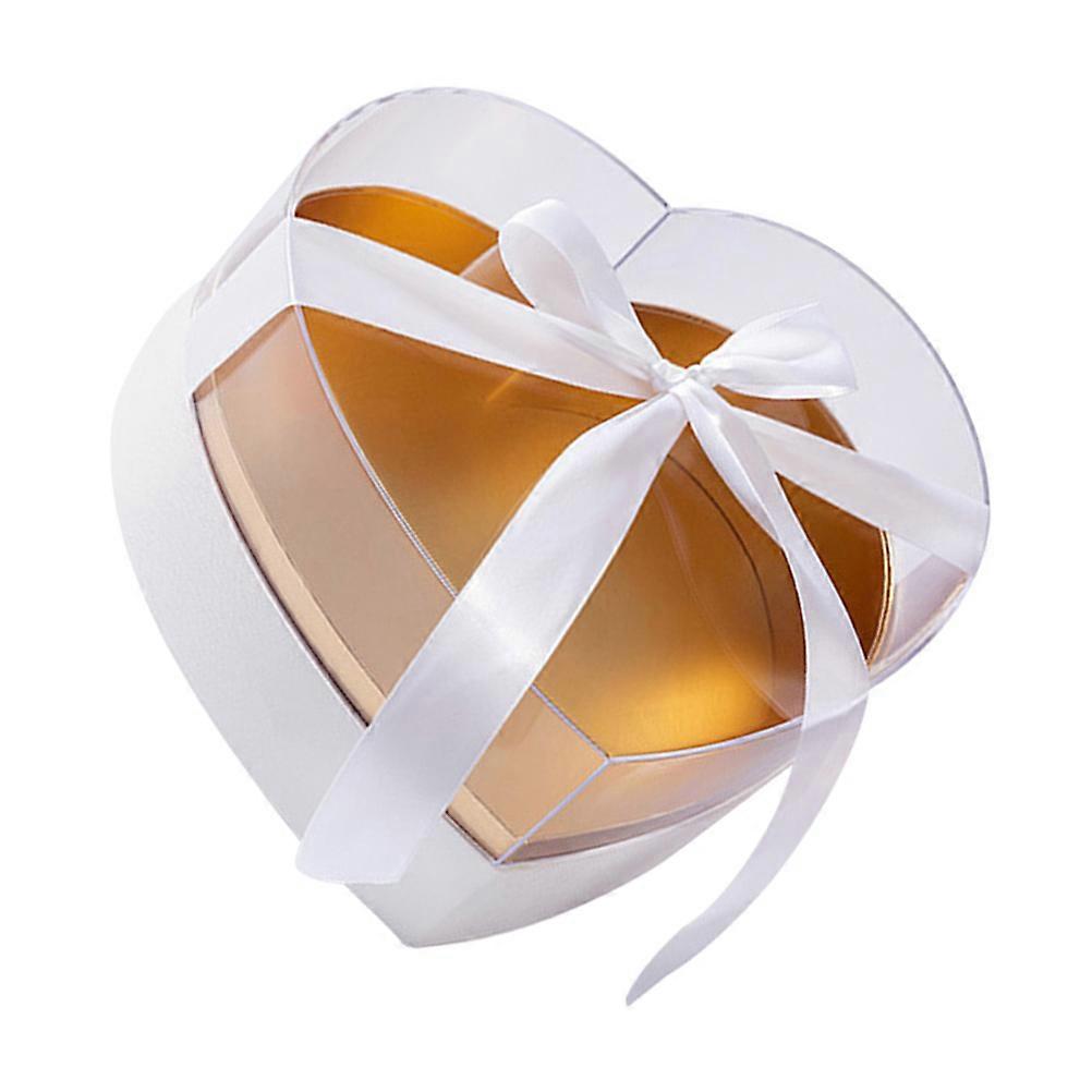 White Flower Gift Box Flower Gift Box for Storage Use Bouquet Packaging