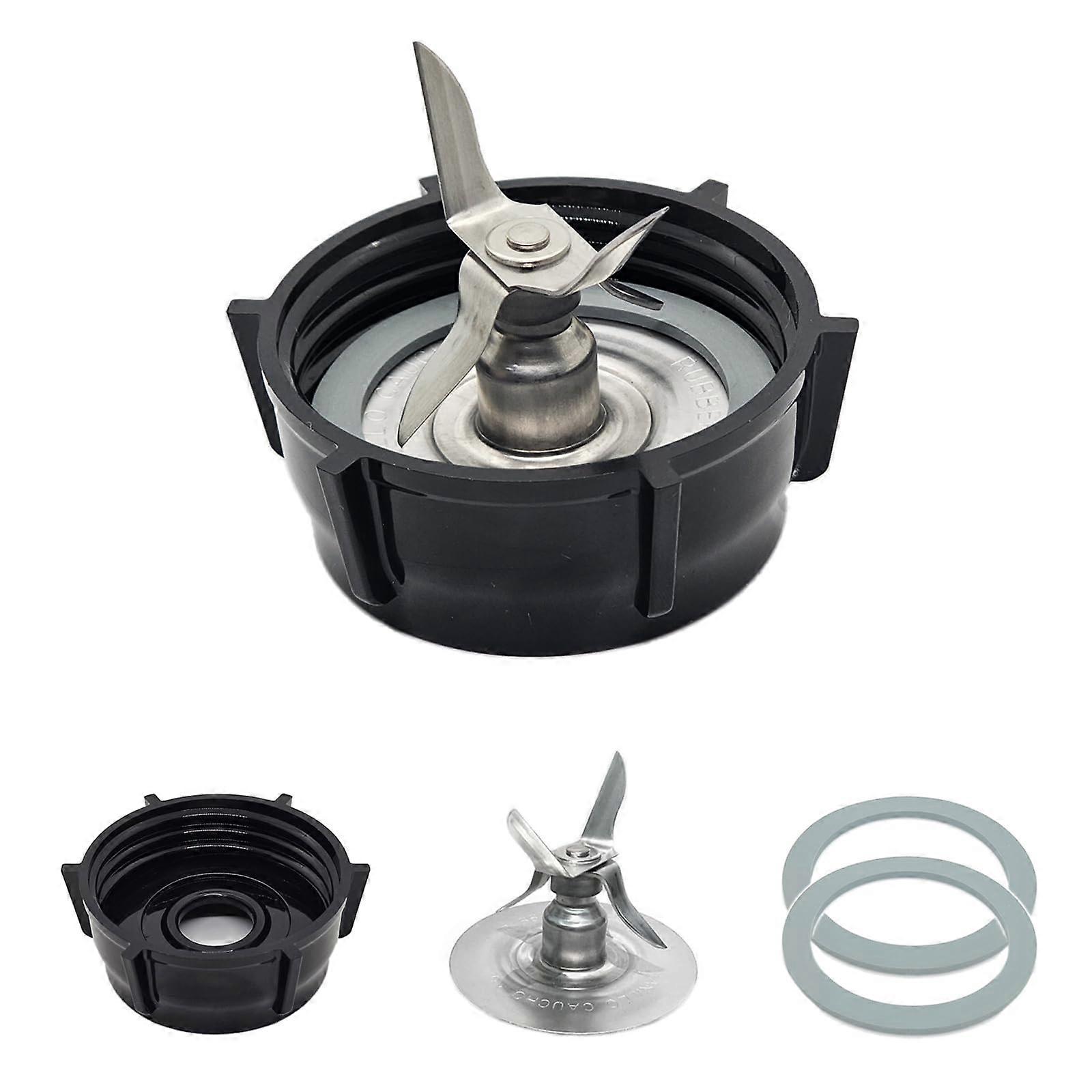 Blender Replacement Kit with Ice Crushing Blade, Jar Base and LeakProof Gasket Set for Oster