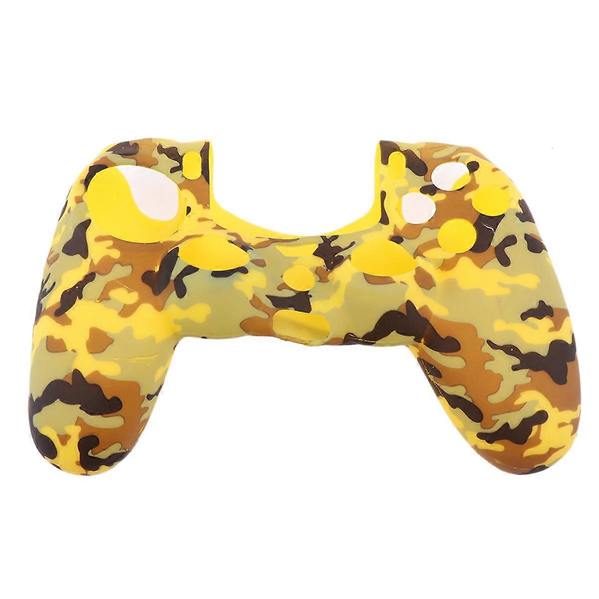 Camouflage Silicone Rubber Grip Cover Case for Controller