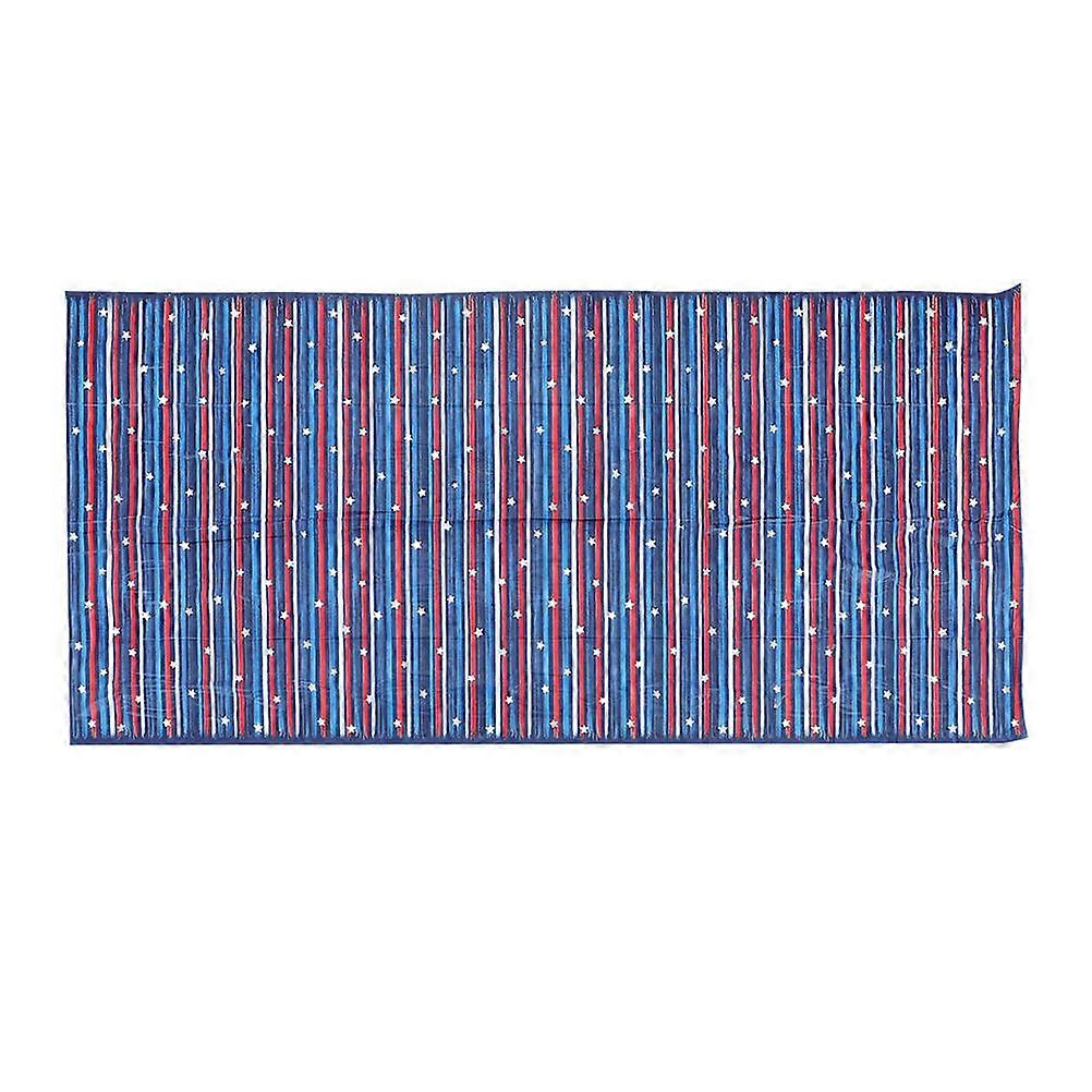 July 4Th Rectangle Tablecloth Decorative for 4Pcs Independence Day Tablecloth