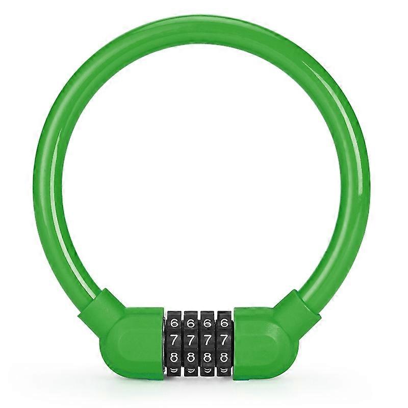 Bicycle Portable Four Password Ring Locks Outdoor Anti-Theft Lock