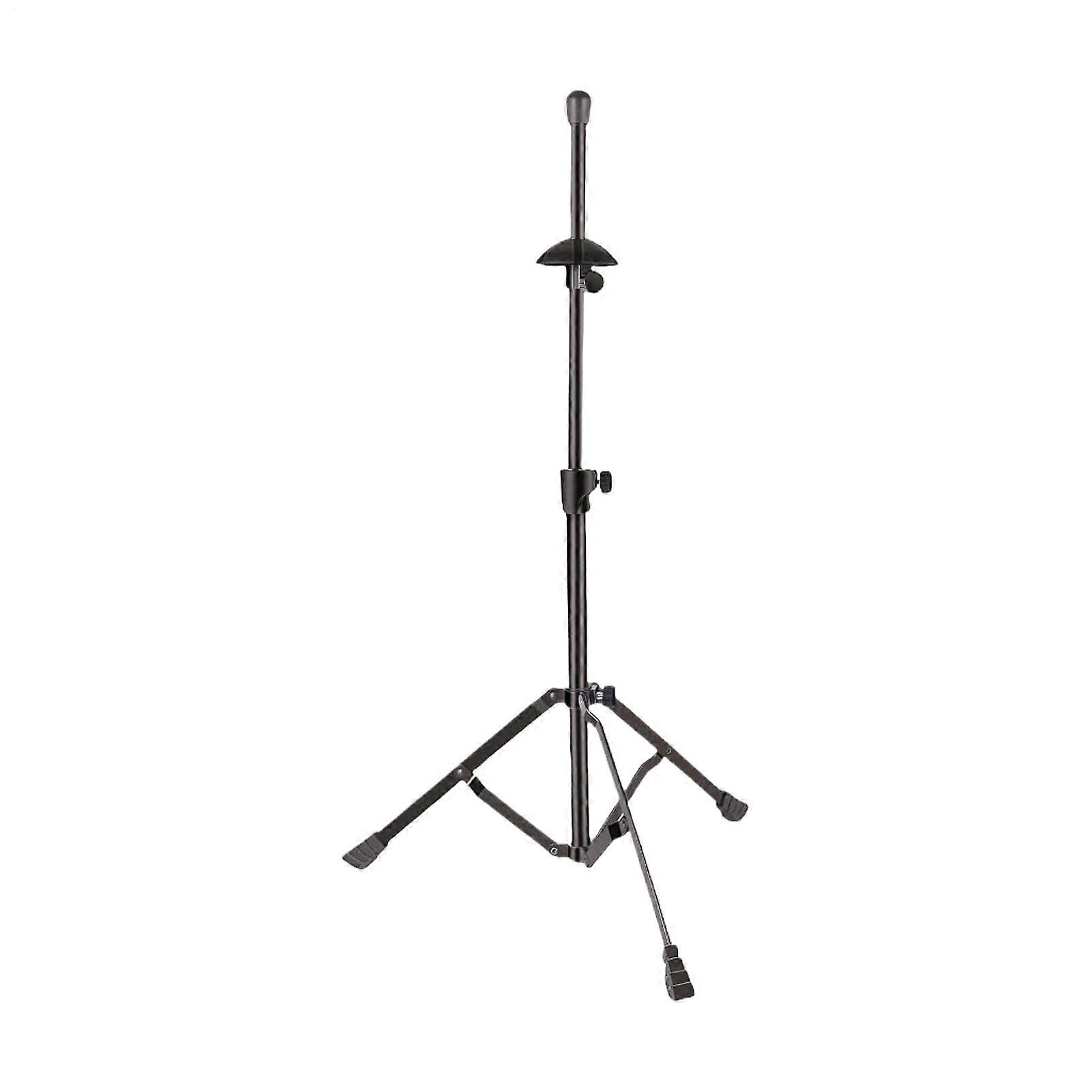 Adjustable Height Trombone Stand with NonSlip Feet, Foldable Stable Support for Stage and Studio