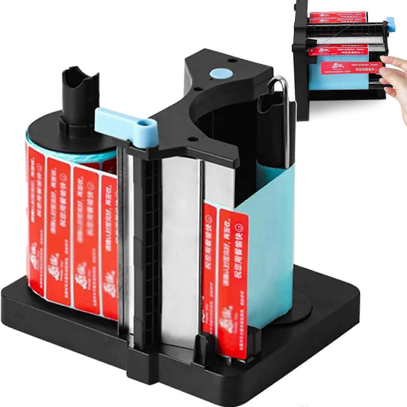 Automatic Label Dispenser with Dual Sensor, Adjustable Speed for Logistics, Supermarkets and Production