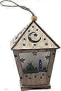 lamp ramadan chandelier wooden