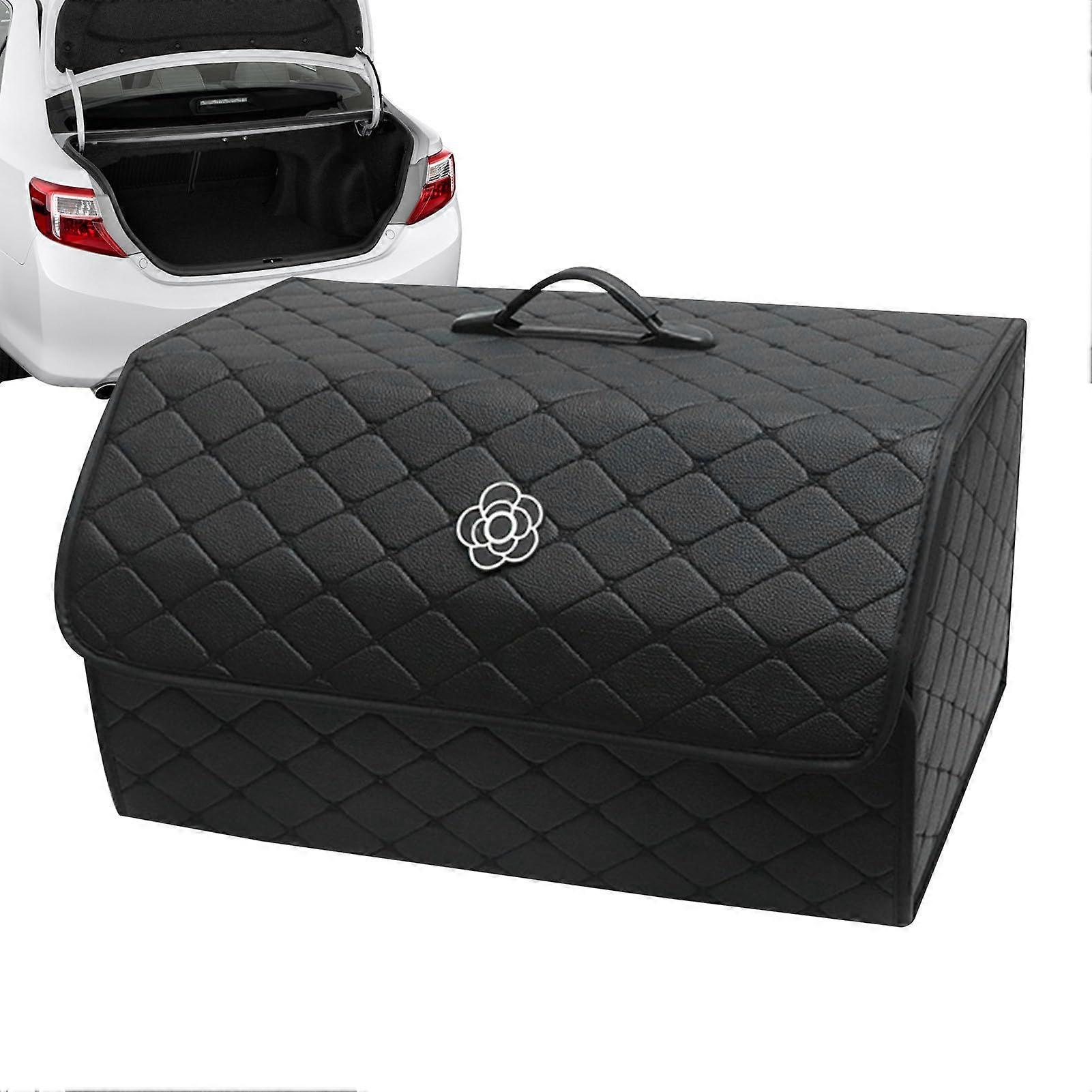 Heavy Duty Foldable Car Trunk Organizer with  Size for SUV and MultiCar Storage