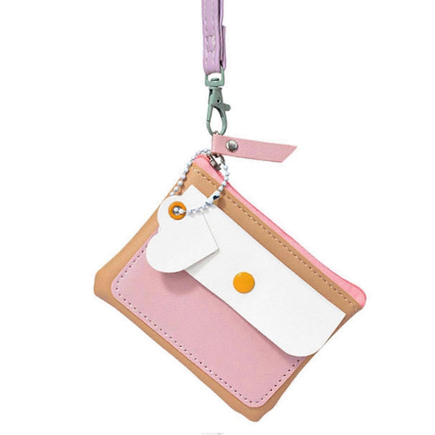 Women's Present Macaron Colored Wallet Versatile Design Present for Teens Adults