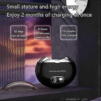 Electric Nail Clippers Thick Nails Nail Trimmer Cutter USB Rechargeable