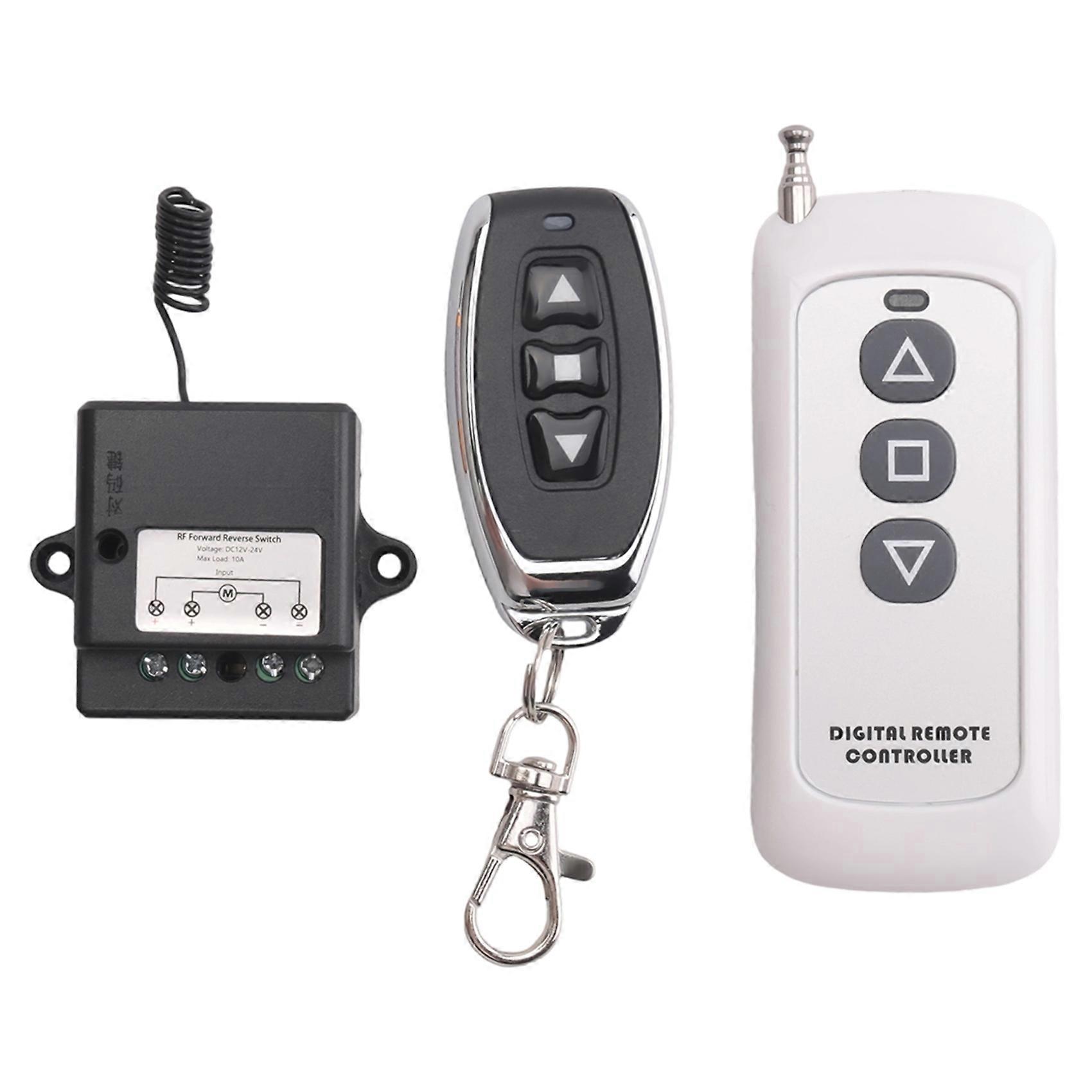 DC12V-24V Forward Reverse Switch, Linear Actuator Remote Control, 10A Current, 165 Ft Range ,Linear Actuator with Remote