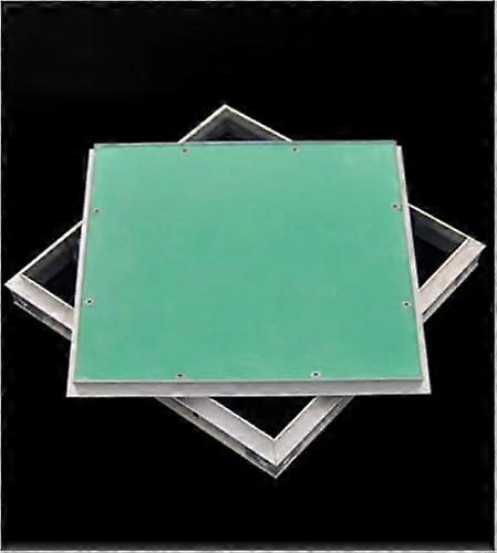 Access Panel 16.7x16.7in with Aluminum Frame, Paintable Ceiling Wall Hatch Door for Drywall Attic