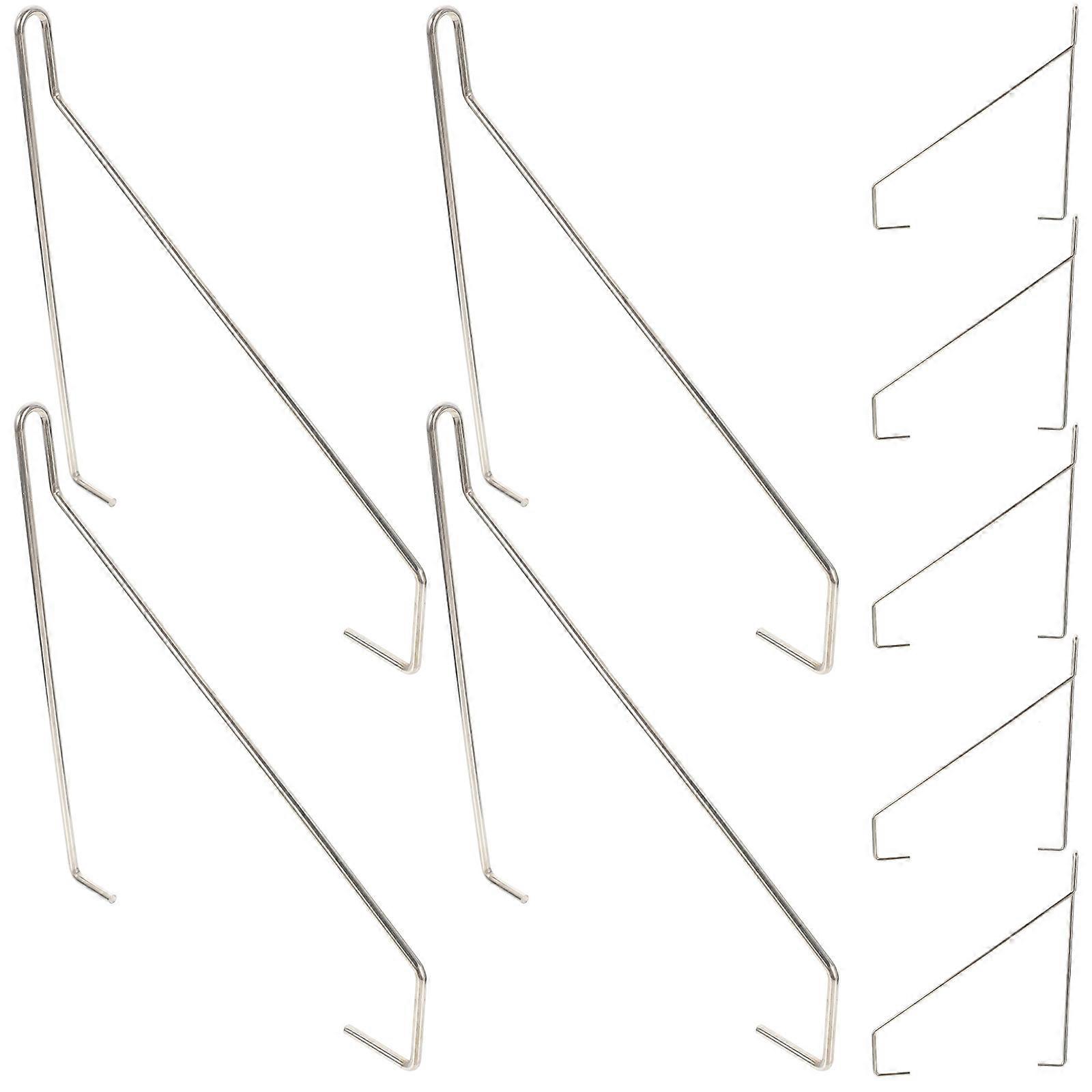 Brackets for Shelves Floating Shelf Support Hooks for Storage 20Pcs