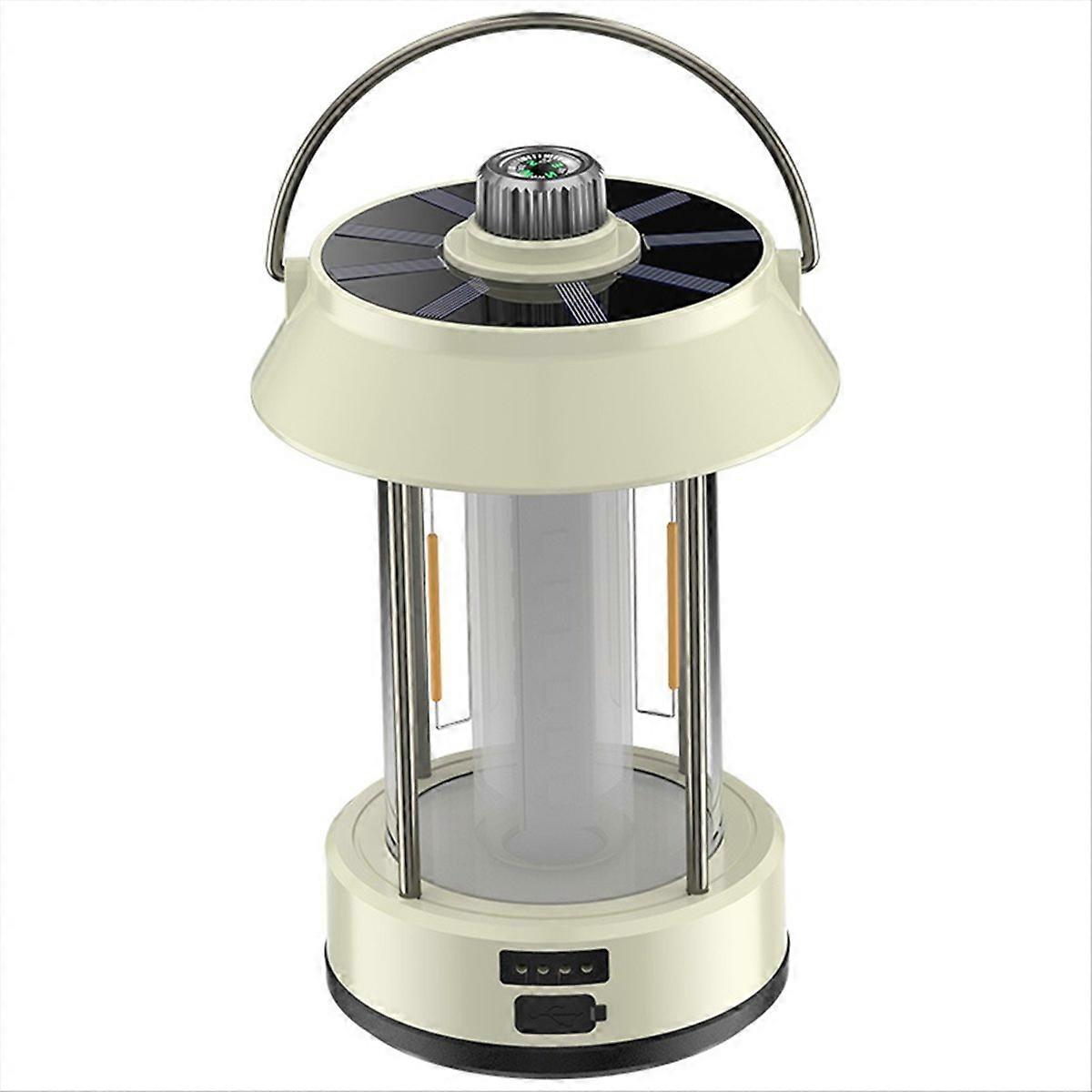 USB Rechargeable LED Camp Lantern with Adjustable Lighting