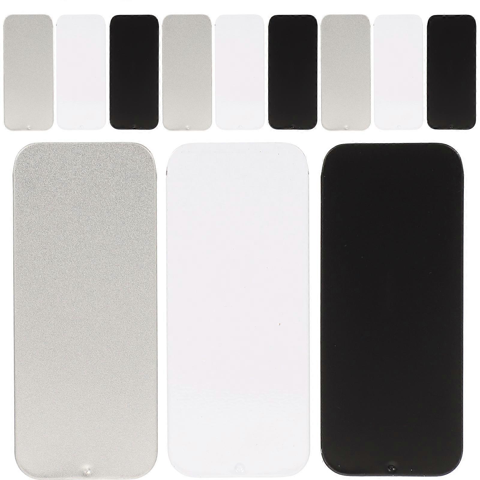 Small Iron Boxes with Push Lid for Storage 12Pcs Multi-Function Candy Boxes