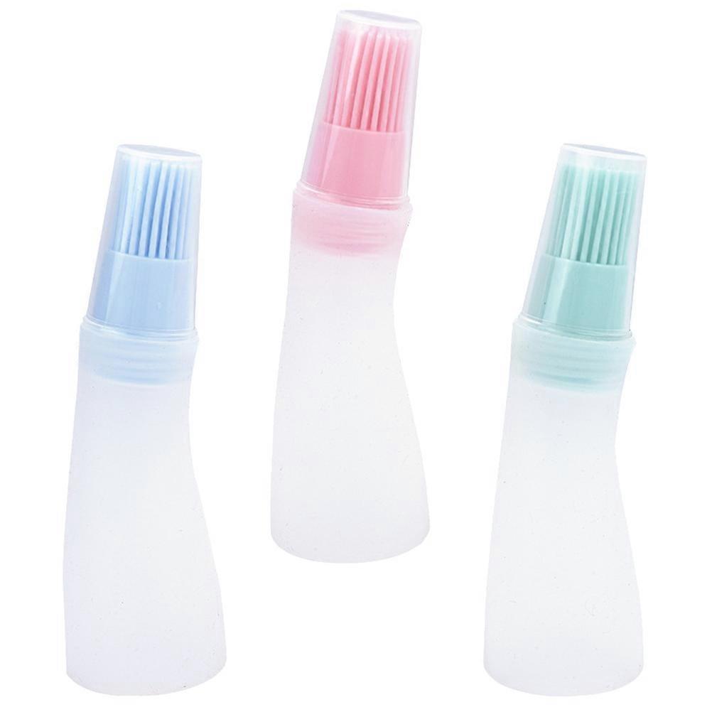 Silicone Oil Bottle Brush for Home Baking Tool 3Pcs Multifunctional Set