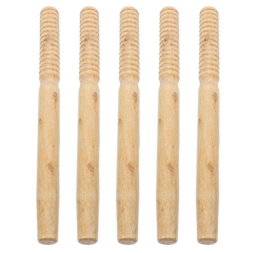 Agricultural Tool Wooden Handle for Garden Tool Replacement 5Pcs Durable Set
