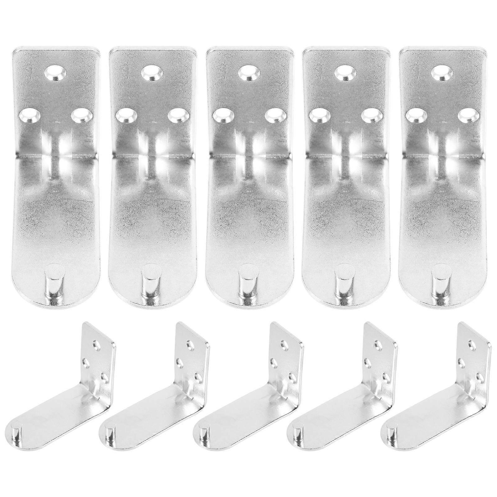 Fire Extinguisher Wall Bracket L Shaped Metal Holder for 30Pcs