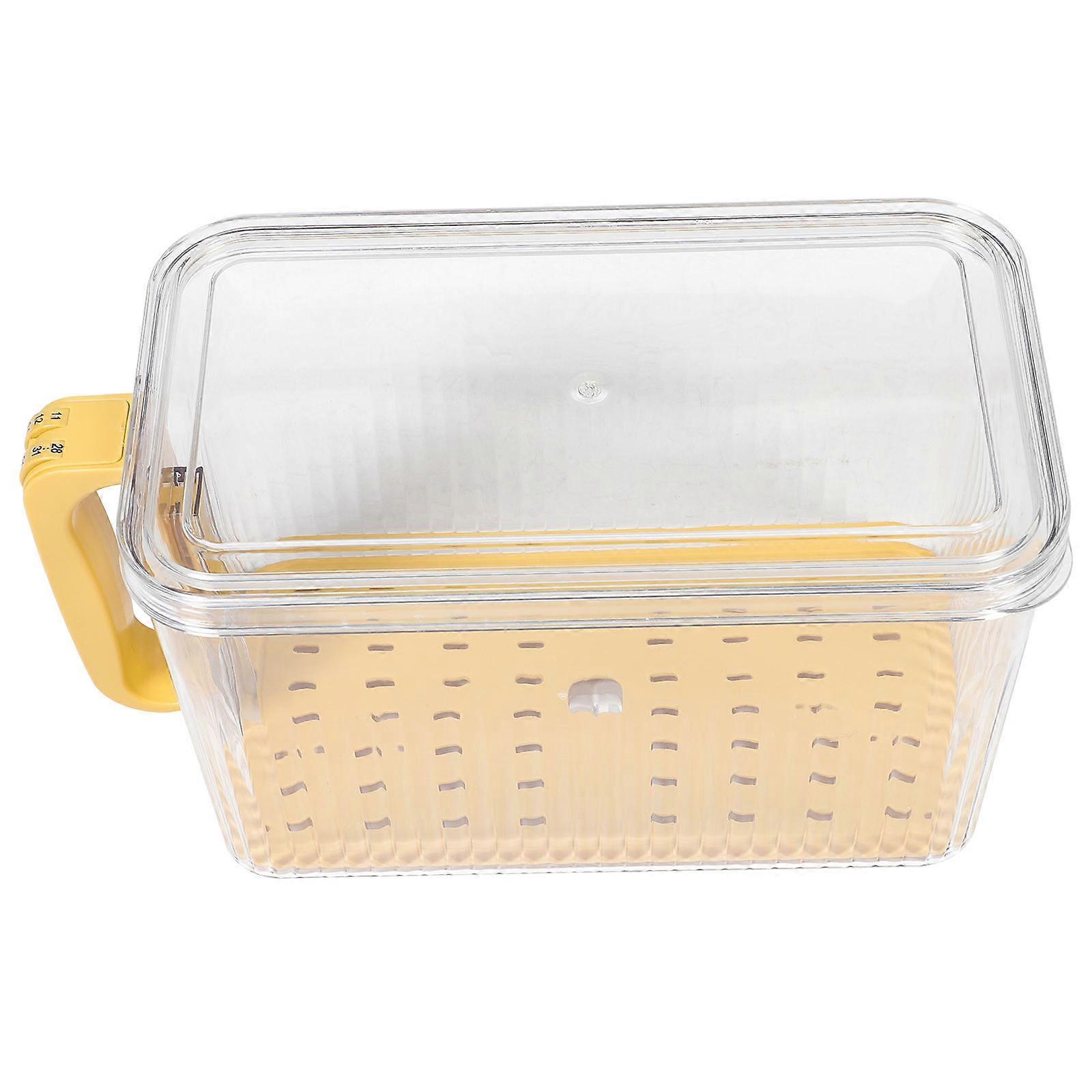 Bread Box Plastic Storage Container for Fresh Keep Bread Box Pastry Organizer