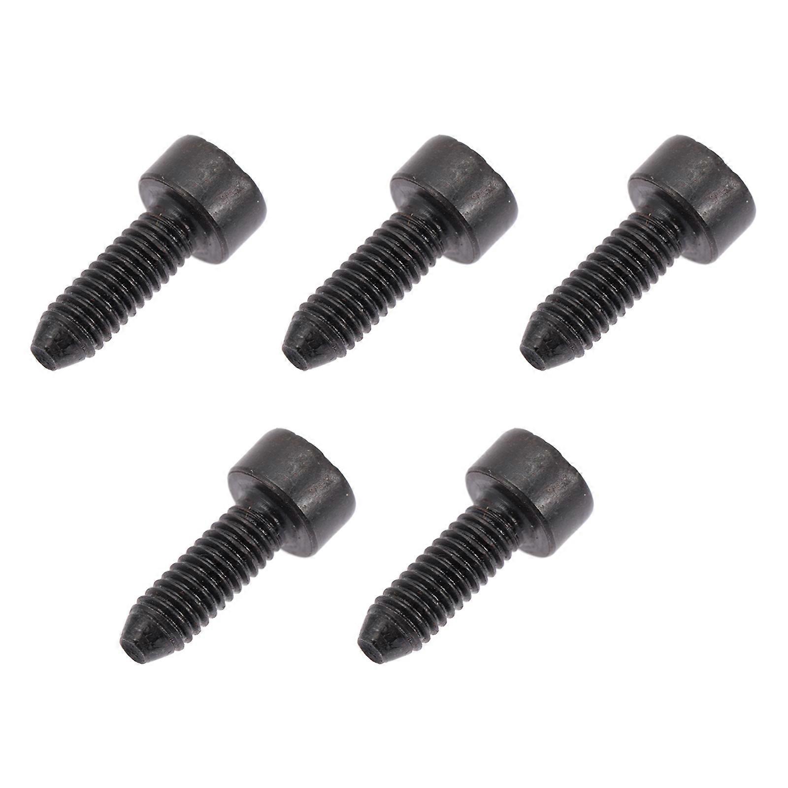 Electric Guitar Bridge String Fixing Screws Hexagonal Alloy 5Pcs Set