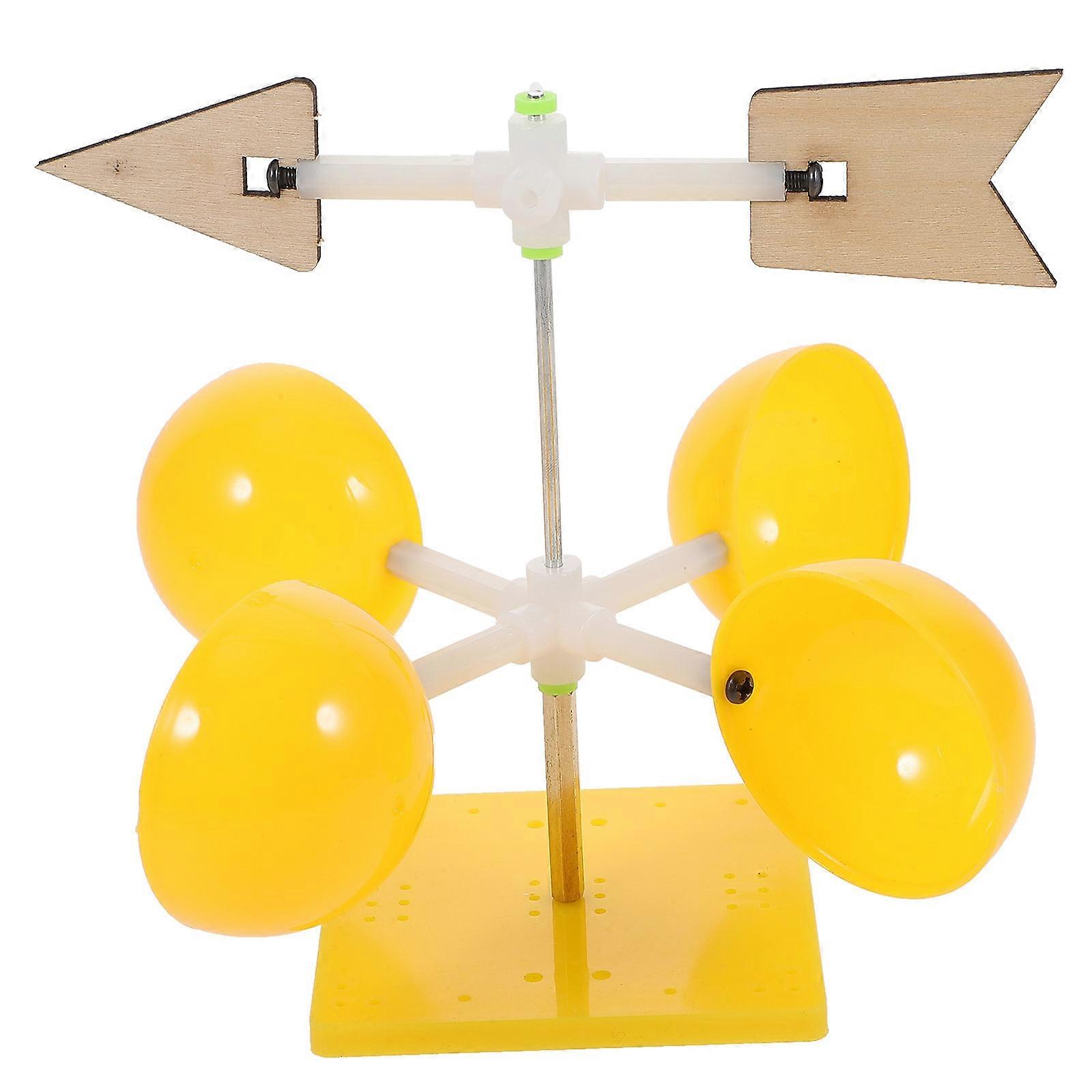 Wind Vane Toy DIY Assembly Model for Kids Educational Science Experiment