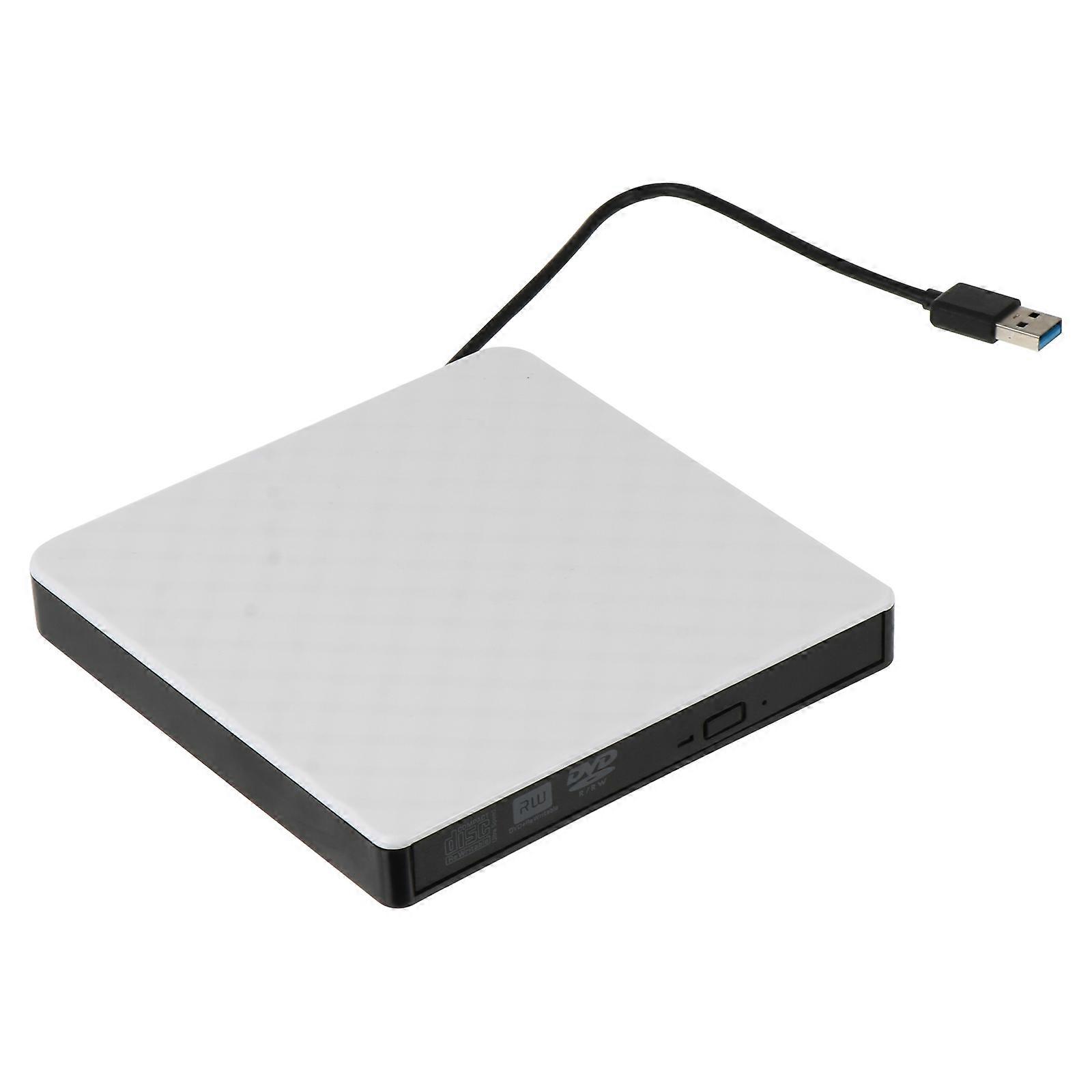 USB 3.0 External Dvd Burner Dvd Player for Computer 2Pcs Lightweight USB Drive