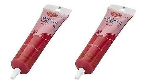 Wilton Sparkle Decorating Gel Red 2 Pack