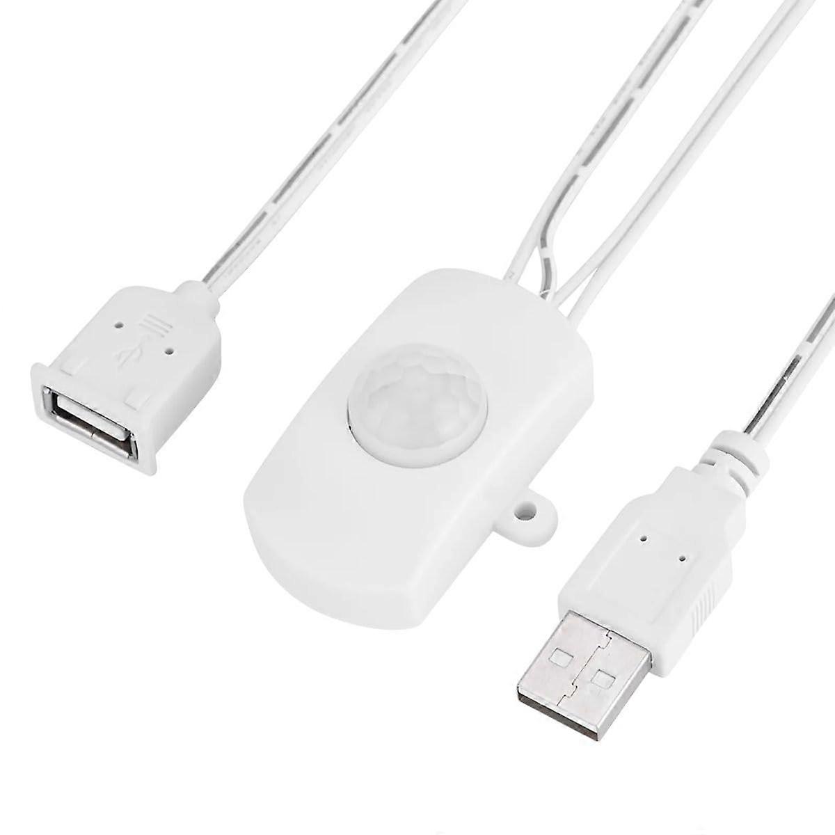 PIR Motion Sensor Switch DC 524V LED Strip Motion Detector Automatic LED Switching USB Interface