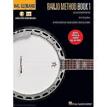 Hal Leonard Banjo Methode Boek 1: Deluxe Beginner Edition-voor 5-Snarige Banjo met Audio & Video Toegang Inbegrepen