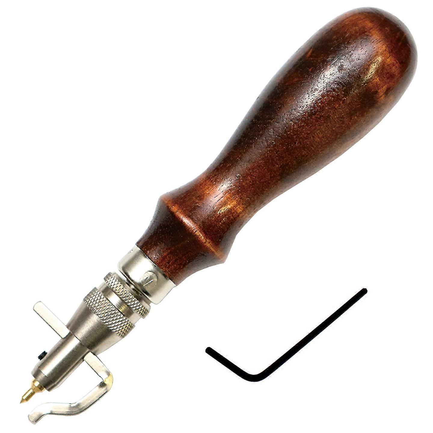 Seiwa Adjustable Replaceable Stitching Leathercraft Leather Edge Creasing Tool