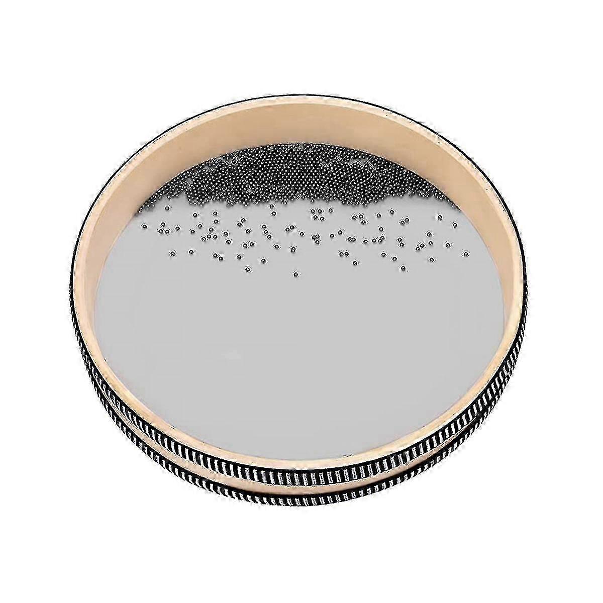 Tambor oceânico para terapia de relaxamento com som, cor natural, 30 cm (12 polegadas)