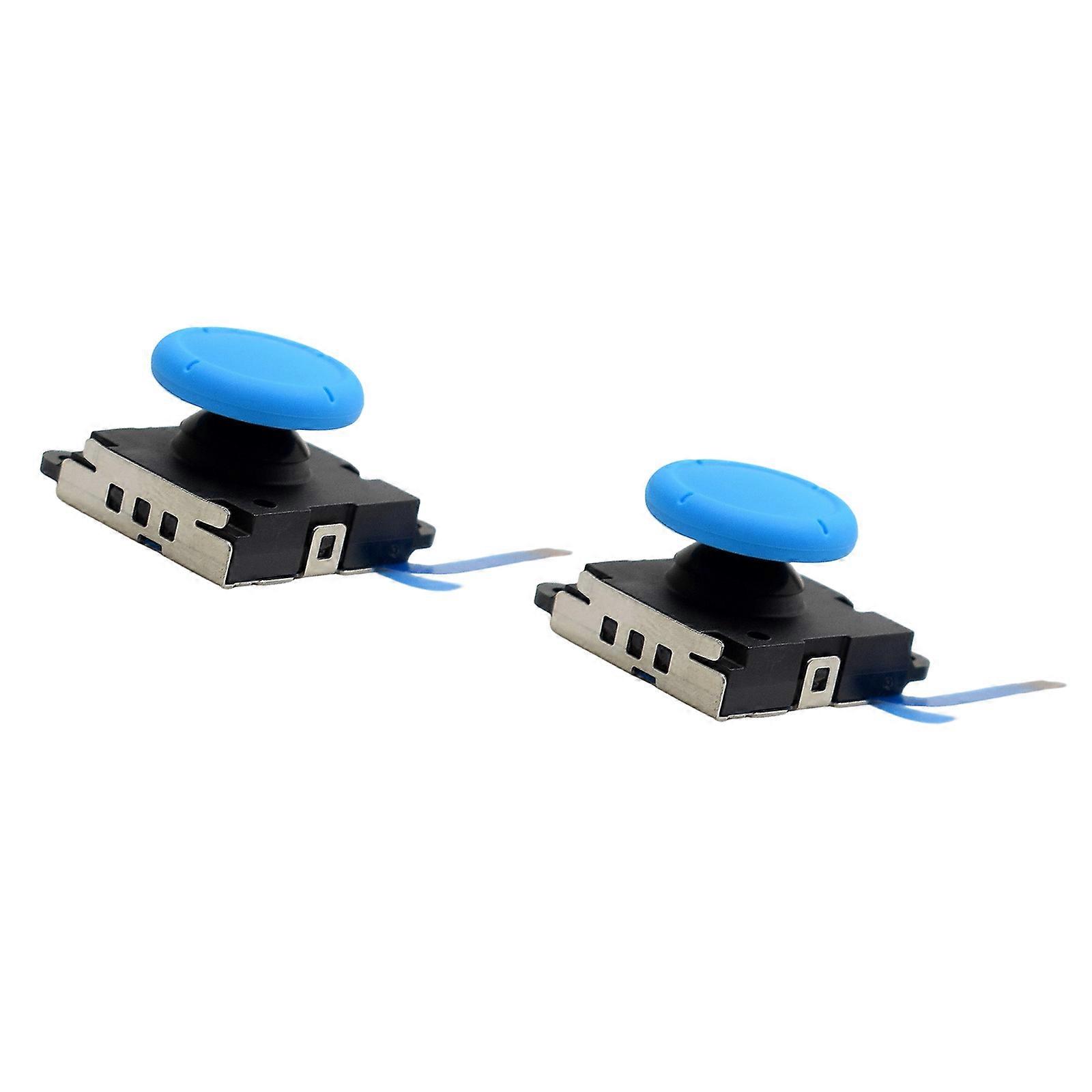 Analog 3D Thumbstick Repair Parts Kit for NS Handheld Game Console 3D Analog Joysticks Thumb Stick Joysticks Replacement  Blue