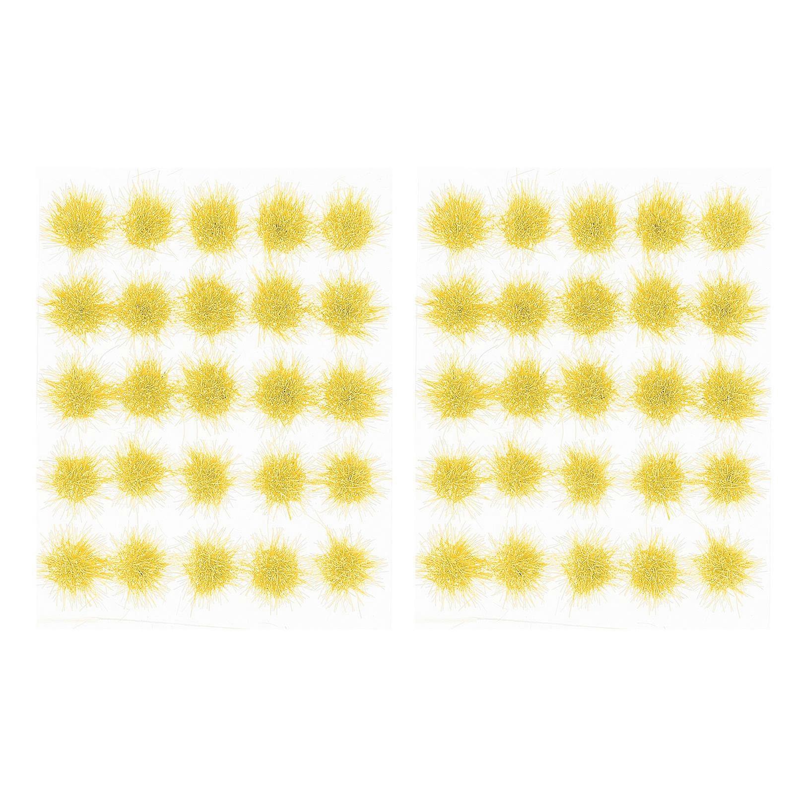 Simulation Grass Cluster Resin Supply for Decor 1 Box Simulation Grass Cluster