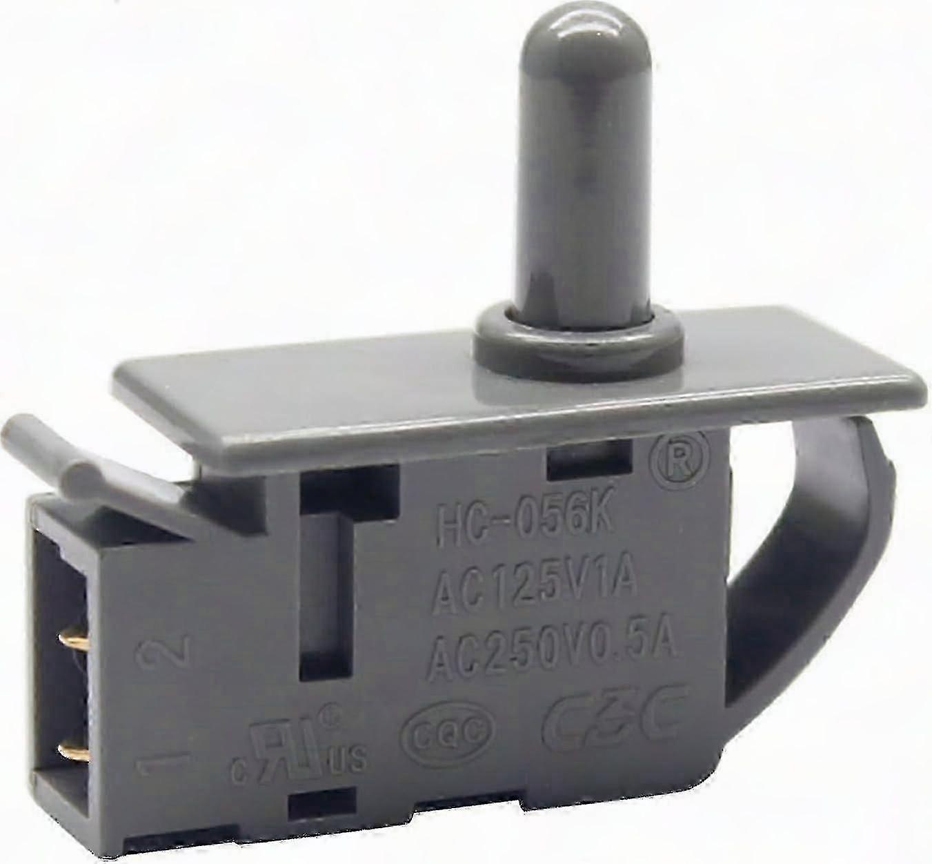 Refrigerator Door Light Switch Push Button HC-056K Replacement Part