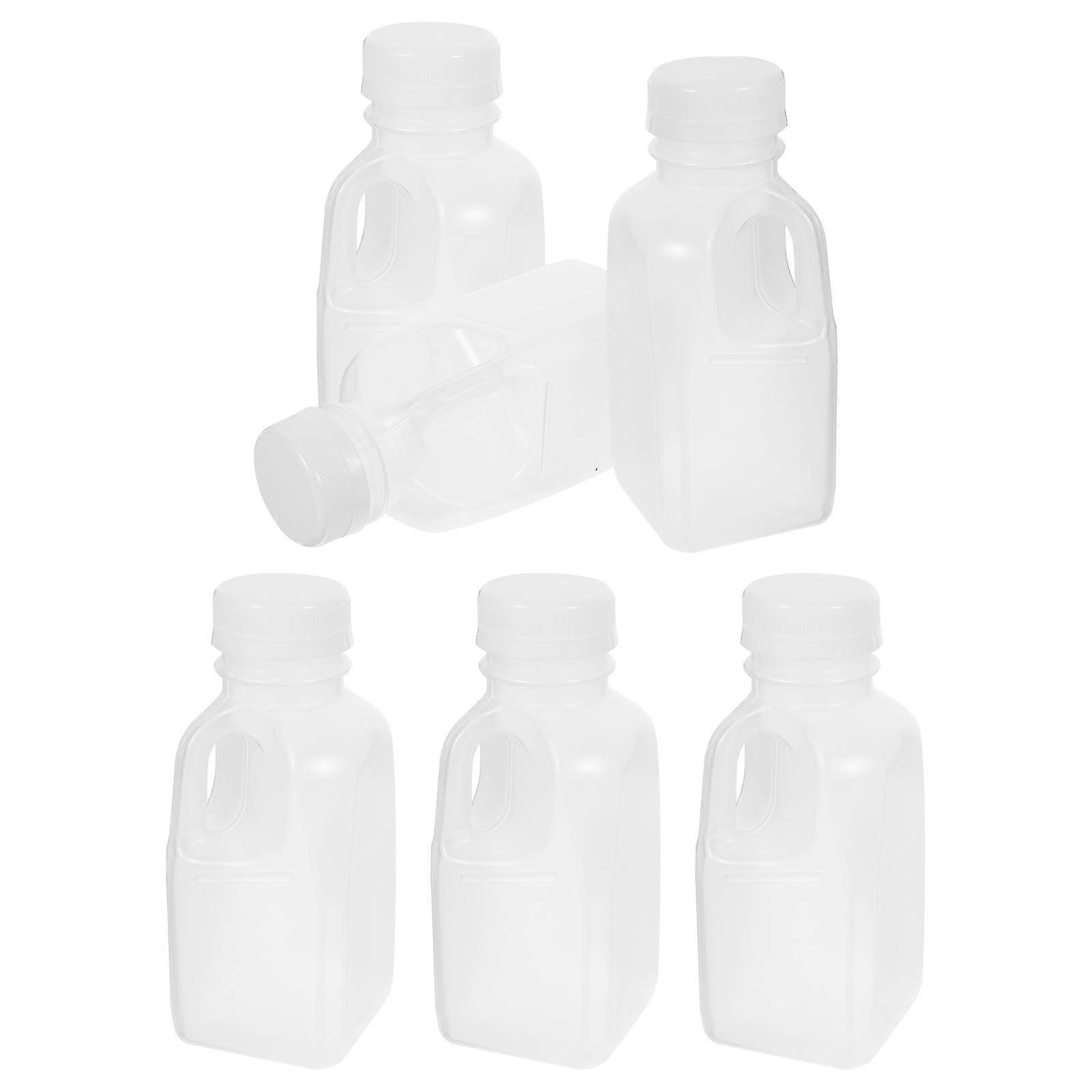 Empty Transparent Juice Bottles for Multi-Function Drink Storage 12Pcs