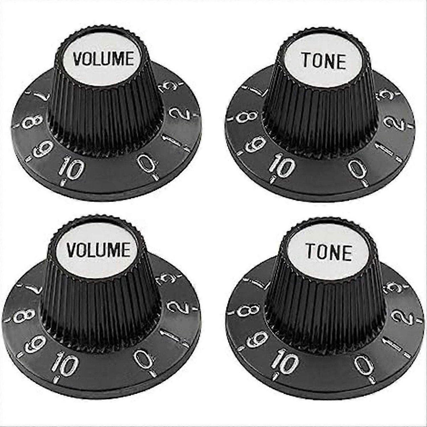 Witch Hat Knobs Top Hat Knobs Tone Volume Control Knobs for Electric Guitar Amplifier Effect Pedal