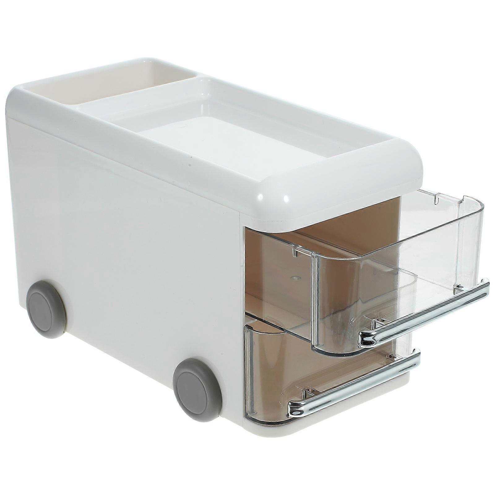 Multi Functional Double Layer Pen Holder Organizer for Storage Use