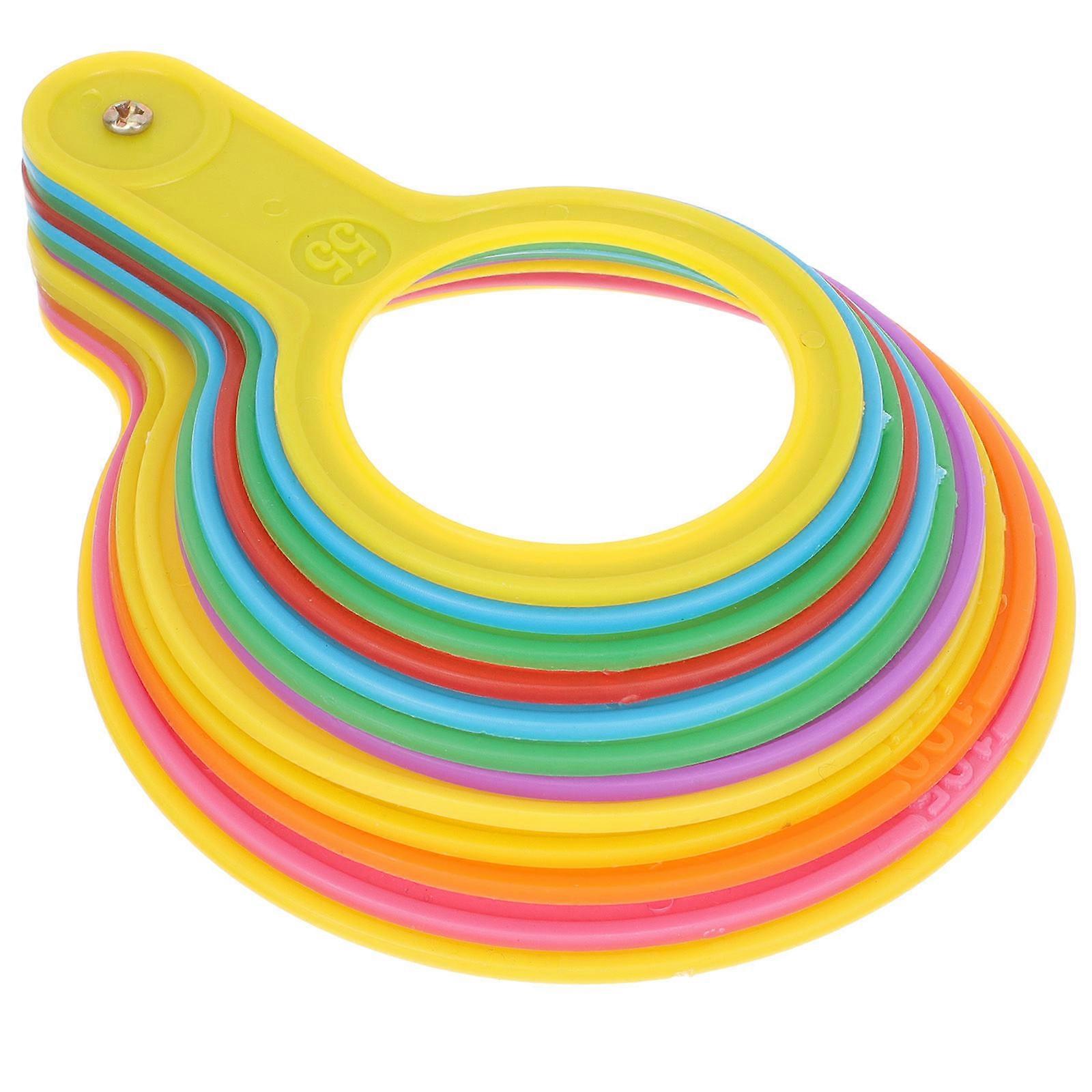 Plastic Fruit Measuring Lap Tool for Measuring 2Sets