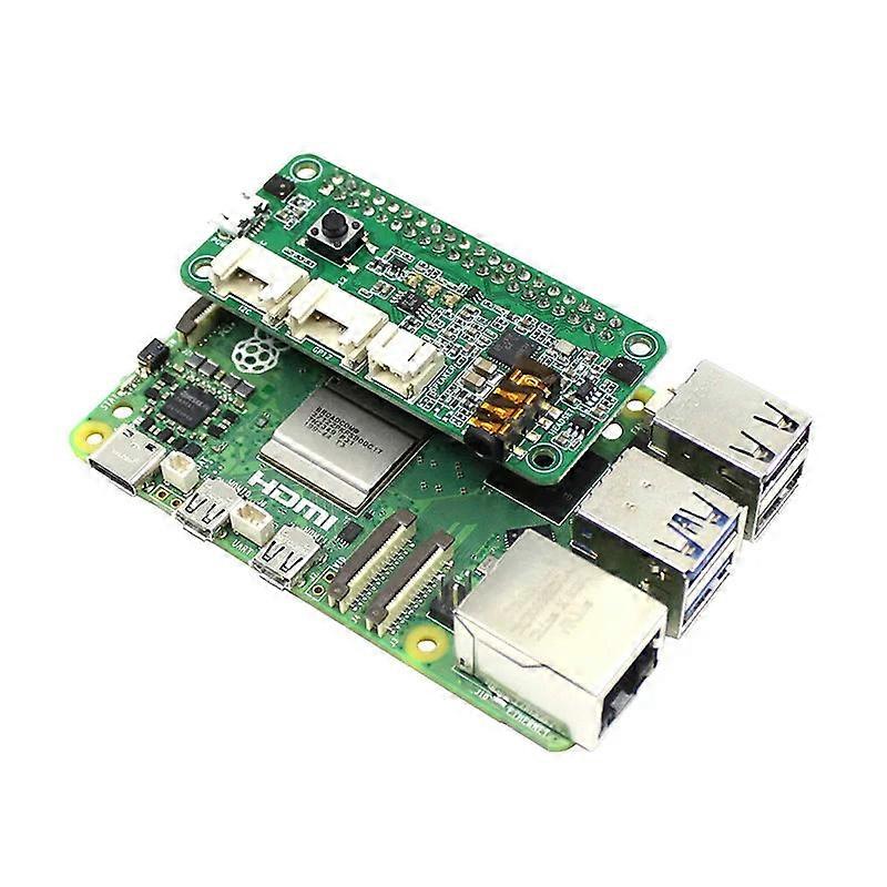 Respeaker 2-mics Pi Hat - Dual Microphone Array For Raspberry Pi 5/4b, Voice Recognition & Audio Module