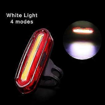 2026PING-Usb Rechargeable Waterproof Cob Led Bicycle Rear Light For Night Cycling