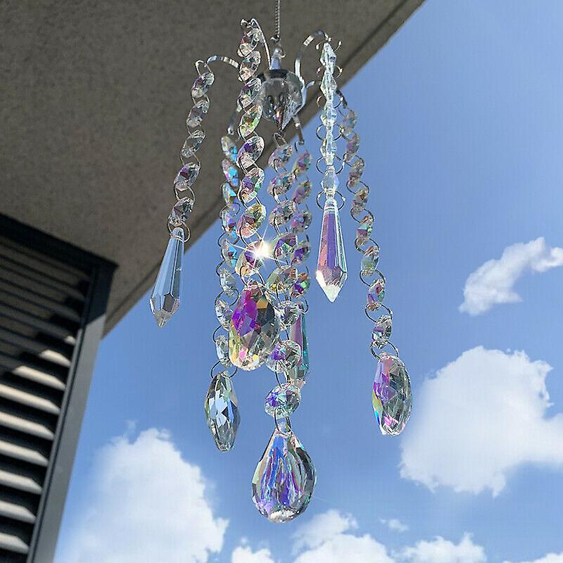 Crystal Prisms tuulikellot kodin koristeluun