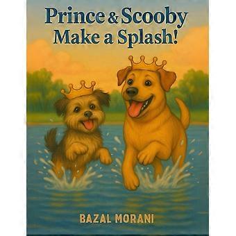 Prince and scooby make a splash