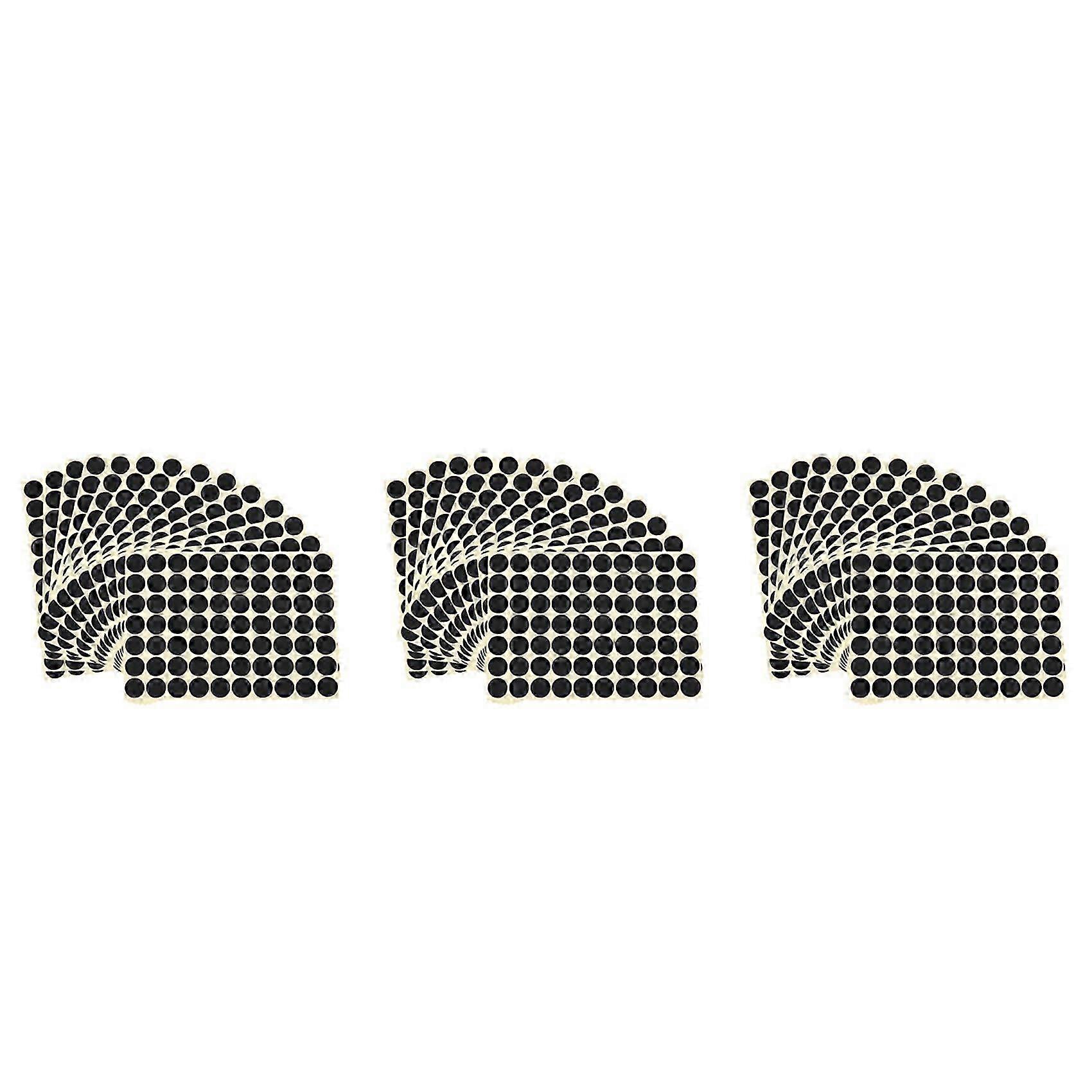 45pcs 19mm Circles Round Code Stickers Self Adhesive Sticky Labels