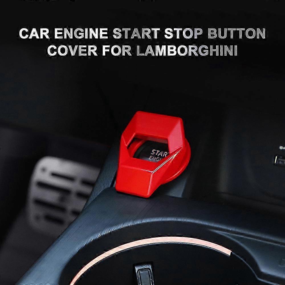 Compatible Engine Start/Stop Button Cover - Stylish Interior Trim and Upgrade