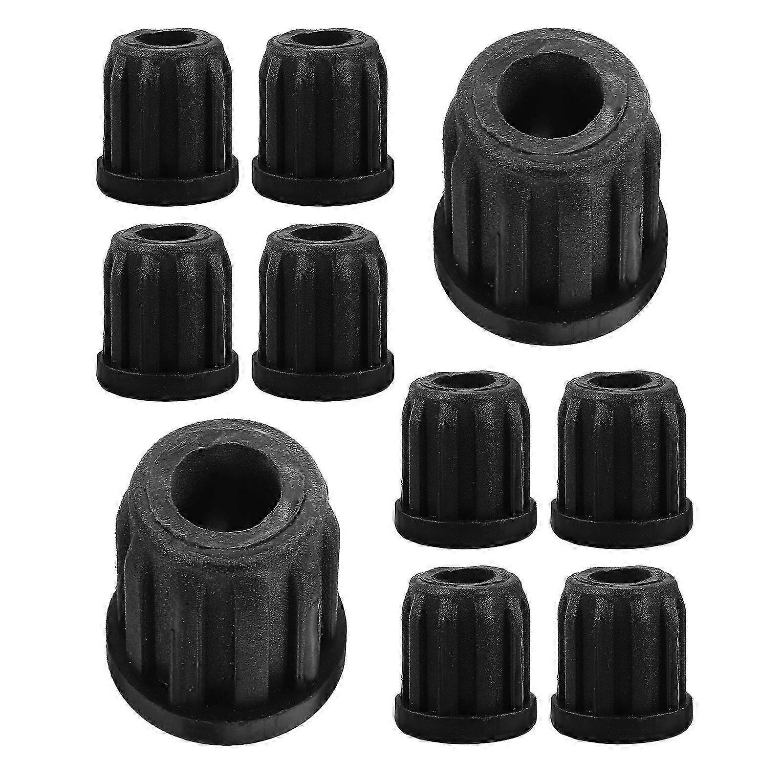 20Pcs Caster Socket Replaceable Furniture Insert Socket Caster Sleeve Inserts Replacement