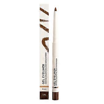 2pcsEyeliner Pen, Brown Matte Waterproof Eyeliner, Non-Smudge, Easy to Use, Smooth and Naturally Pigmented