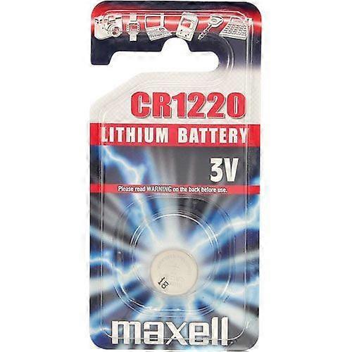 Maxell lítium gombelem CR 1220 típus...