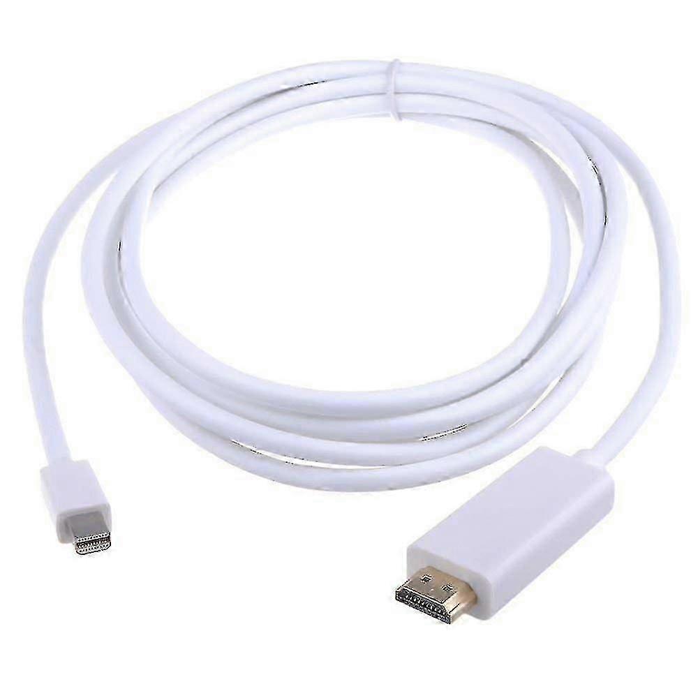compatible with iMac Mac Mini 10FT/3M Mini DP Display Port Thunderbolt to HDMI Cable Adapter